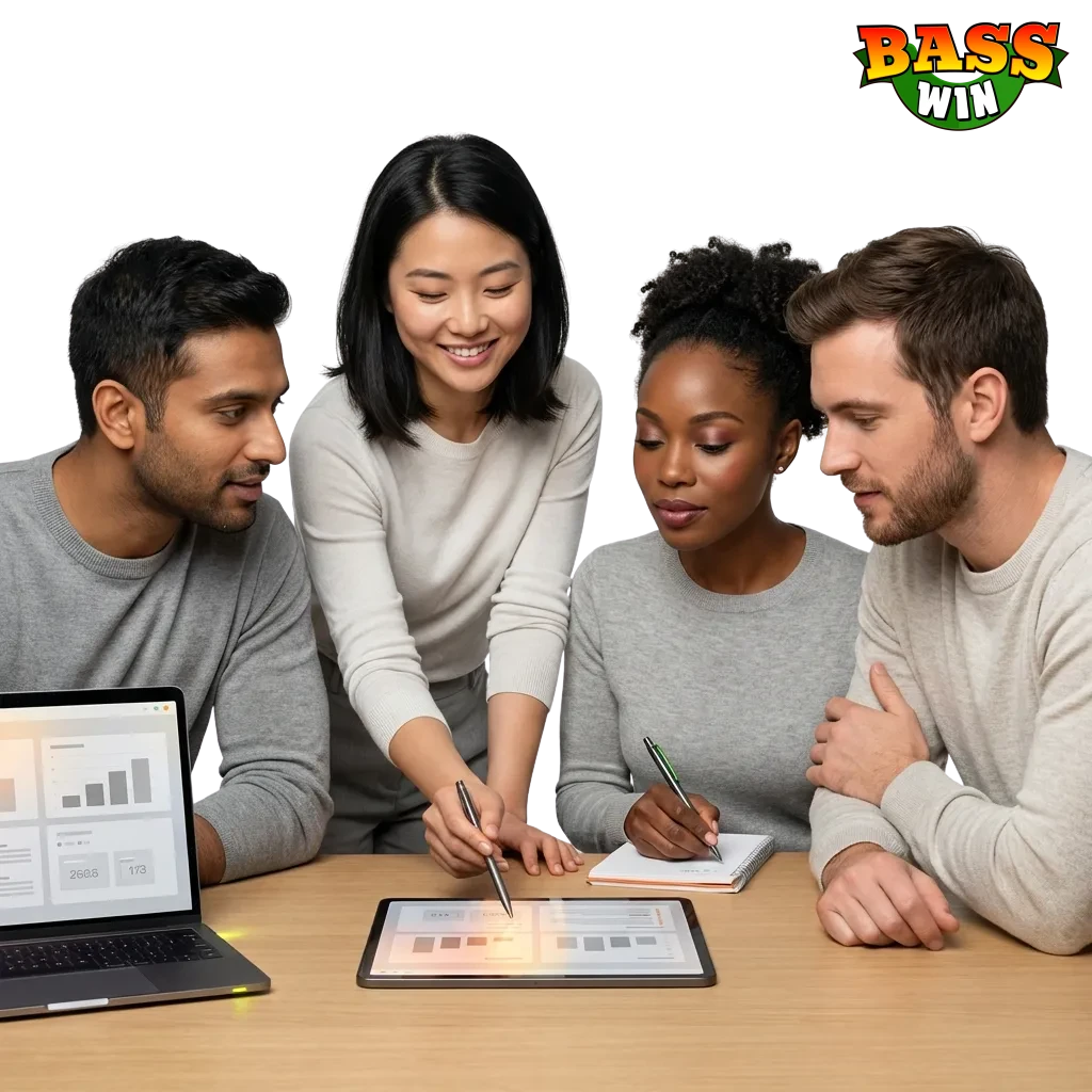 Bass Win Company logo - UK licensed sports betting and casino platform with mobile apps and welcome bonuses