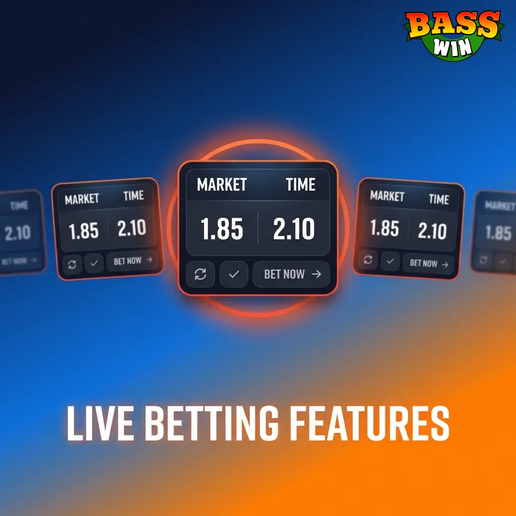 Live betting interface showing real-time odds updates and score tracker for football, tennis, basketball, and cricket matches