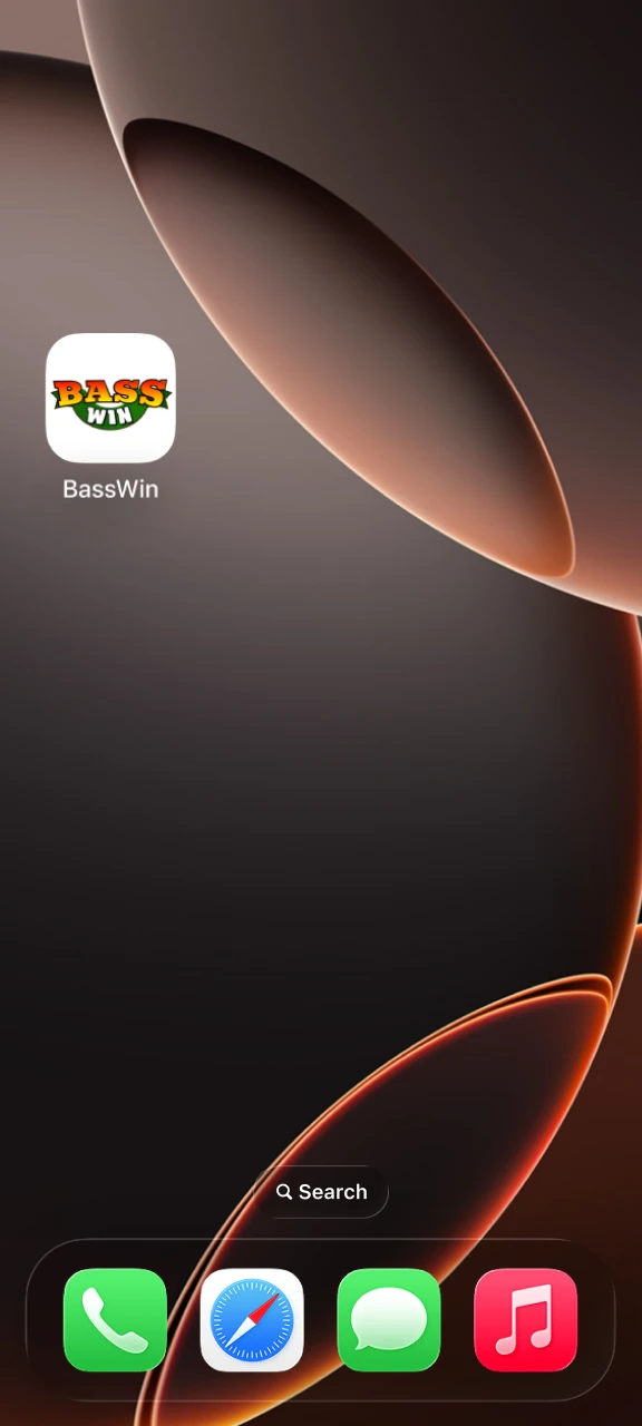 Open the Basswin shortcut and start playing.